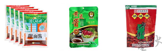 星火醬料包裝生產(chǎn)線設備包裝樣品
